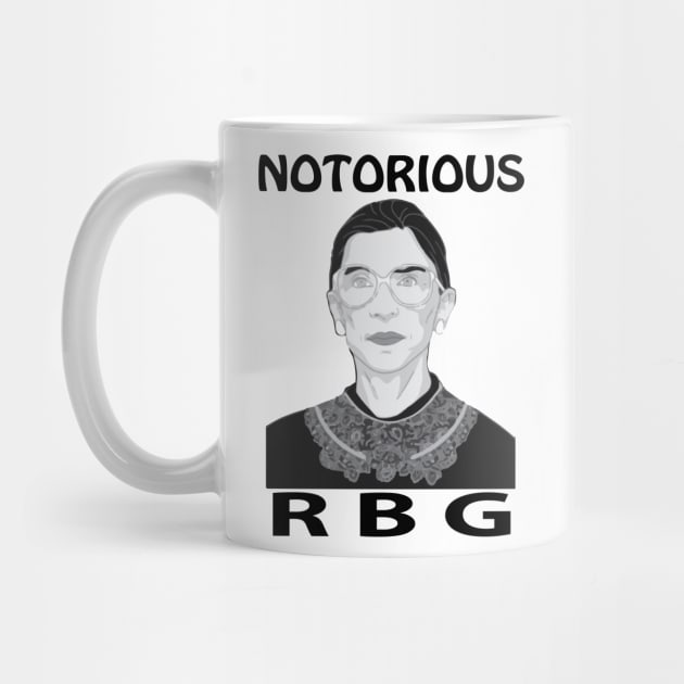 Funny Ruth Bader Ginsberg - Vintage Notorious RBG by NaniMc